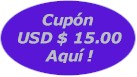 Solicita tu Cupn de descuento  por USD $ 15.00